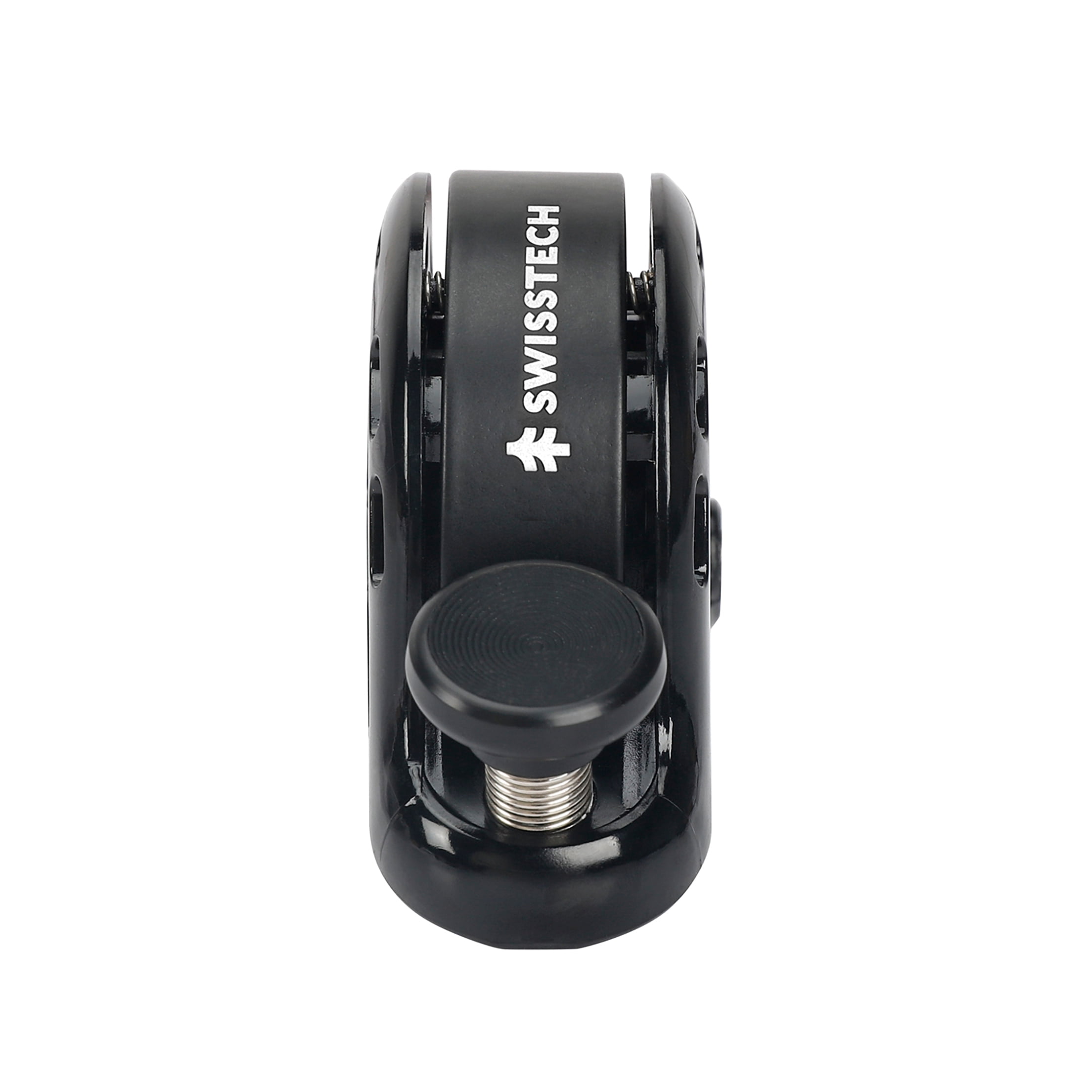 Swiss Tech Low-Profile Premium Bike Bell, Black