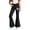 Black, variant on Girls Flared Bottom Pants for Daily Wear from Girls Pants 1 Comfortable Casual Trousers for Kids and Campaign