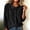 Black, variant on Dpjklzsn Women's Corduroy Long-Sleeve Peter Pan Collar Button-Front Blouse
