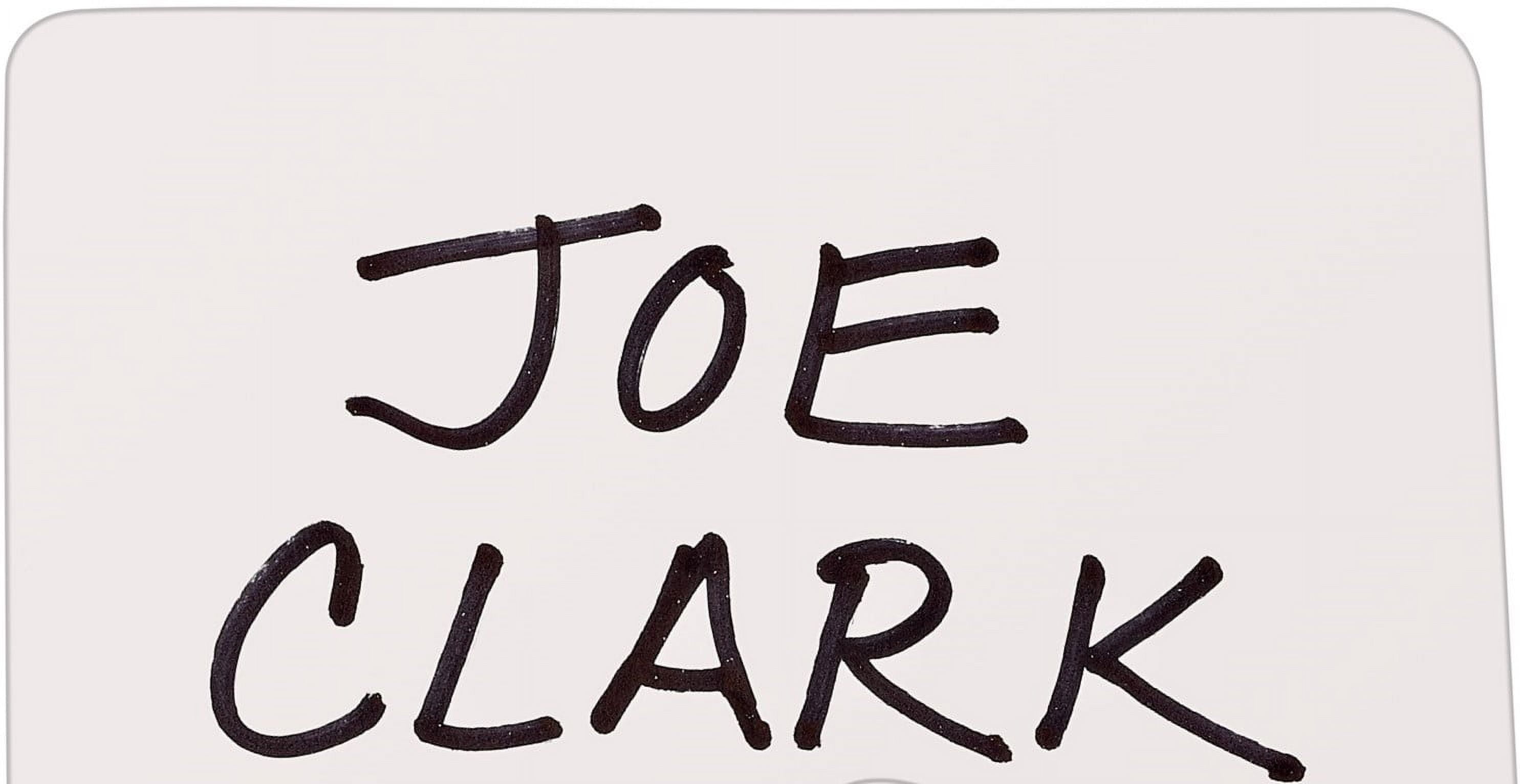 Avery Name Badge Labels, Flexible, 2-1/3" x 3-3/8", Film, White, Handwrite, 15 Labels