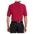thumbnail image 2 of Mens Silk Touch Polyester/Cotton Polo with Pocket Red X-Large, 2 of 6