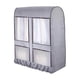 thumbnail image 1 of Clear Wardrobe Dust Cover Clothes Cover Clothing Rack Dust Cover Waterproof Hanging Garment Suit Dustproof Organizer, 1 of 5