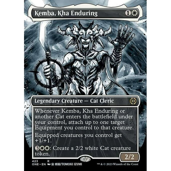 MtG Phyrexia: All Will Be One Rare Kemba, Kha Enduring (Compleat Foil) #423