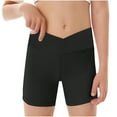thumbnail image 2 of TBWNWG Kids Shorts,2-Pack Athletic Wear for Gym, Dance, Yoga, Volleyball & Bike Riding,Size 9-10 Years, 2 of 4