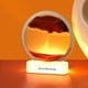 thumbnail image 1 of Lámpara de mesa con arena móvil de 19 cm y rotación de 360° | Lámpara de cristal RGB que cambia de color, regulable, alimentada por USB y con pilas | Regalo para sala de estar, dormitorio y oficina, 1 of 5