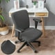 thumbnail image 1 of elásticas para sillas de oficina, antipolvo, elastano, lavable, extraíble, funda para asiento de silla, asiento de silla, de cojín, f Gris oscuro Macarena fundas para asientos de oficina, 1 of 7