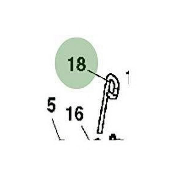 John Deere Original Equipment Rod - M154906