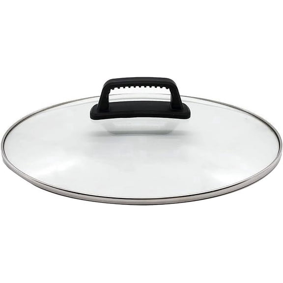 Clear Glass Oval Lid for 6QT Crock-Pot and Hamilton Beach Slow Cooker and Pans