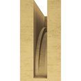 thumbnail image 4 of 6"W x 18"D x 12"H Classic Rockford Rough Cedar Woodgrain TimberThane Corbel, Primed Tan, 4 of 6