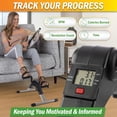 thumbnail image 4 of Foldable Under Desk Exercise Bike Pedal Exerciser with Adjustable Resistance, Calorie Tracker, and Compact Design for Home, Office, or Therapy, 4 of 7