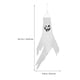 thumbnail image 2 of 4 piezas de halloween banderas de viento fantasma calcetines jardín colgando glow windsocks, 2 of 5