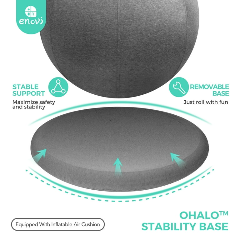 Enovi ProBalanceΩ Ball Chair, Yoga Ball Chair Exercise Ball Chair