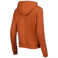 thumbnail image 3 of Women's Colosseum Texas Orange Texas Longhorns Big Logo Team Pullover Hoodie, 3 of 3