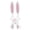 Pink, variant on TERGAYEE Bunny Wreath,Bunny Butt Ears Easter Wreath Attachment,Easter Bunny Wreath Decorations Accessories,Easter Decoration