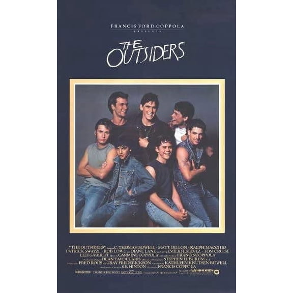 The Outsiders Movie POSTER 11" x 17" Style B