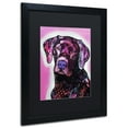 thumbnail image 3 of Trademark Fine Art "Black Lab" Canvas Art by Dean Russo, Black Matte, Black Frame, 3 of 4