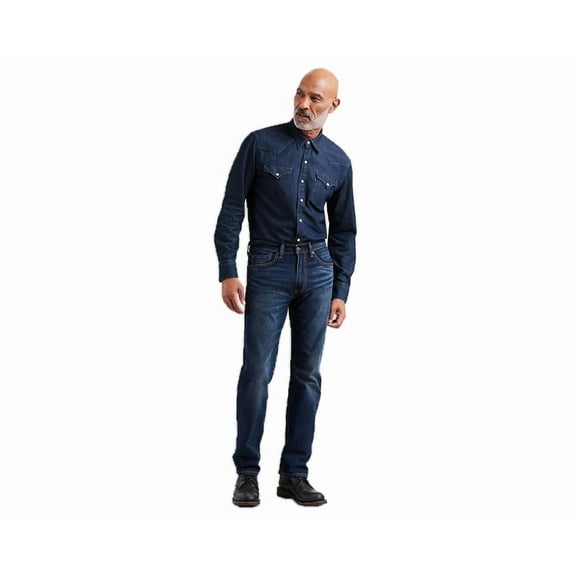 Levi's Men 505 Regular Fit Straight Leg Jeans