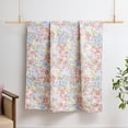 thumbnail image 2 of Greenland Home Fashions Alice Pastel Floral Cotton-Rich Quilted Throw Blanket for Teens and Adults, 50" x 60", 2 of 7