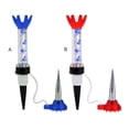 thumbnail image 4 of 10 Pieces Golf Ball Step Aids Replacing Parts Down Tees Portable Multi-colors Holder Plastic Training Practicing Outdoor Sporting Equipment Red, 4 of 8