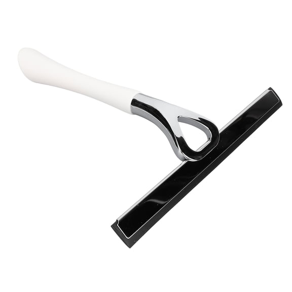 BIMZUC Glass Squeegee with Metal Handle, Professional Window and Shower Cleaning Tool for Bathroom, Mirror, and Glass Surfaces