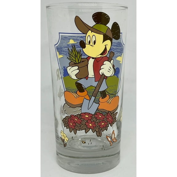 Disney Parks Mickey Epcot 2021 Flower Garden Festival Glass Passholder New