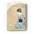 thumbnail image 1 of Epic Art 'Cat And Woman' by Sai Tamiya, Acrylic Glass Wall Art, 16"x24", 1 of 2