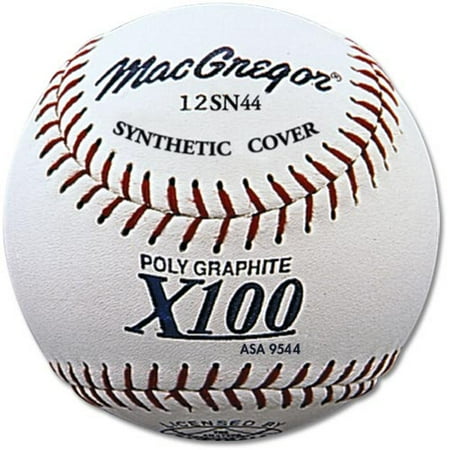 MacGregor X44SN ASA 12" Softballs, 1 Dozen