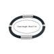 thumbnail image 1 of Pulsera antiestática Ion negativo Gel de sílice Metal Balance Energy Pulsera deportiva Wmkox8yii  jkg4126, 1 of 2