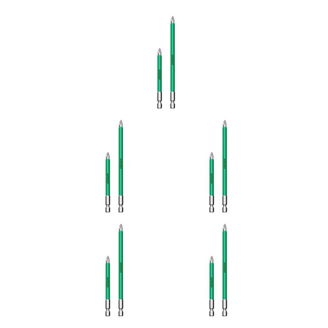 Riwesomey Destornillador más verde, broca, destornillador, herramientas de repuesto, 90/150mm, 2 uds. Type2 NO2 Riwesomey CBP262512
