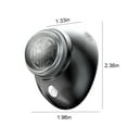 thumbnail image 3 of Danhjin Mini Rasoir Mini Rasoir, Mini Rasoir Portable, Mini Rasage Rasoir Portable, Rasoir Homme, Rasoir Rechargeable USB, Convient aux Familles, Voyage, 3 of 9