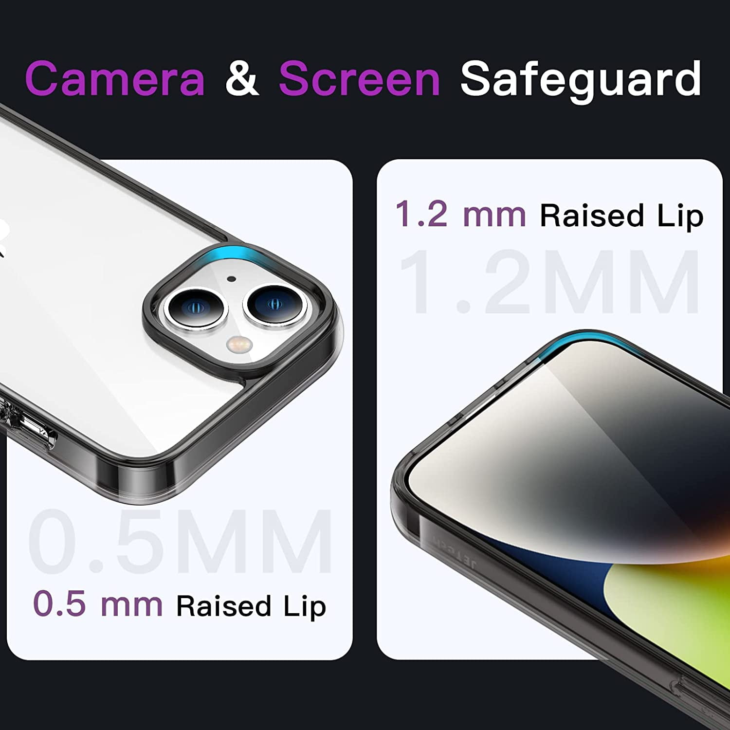 JETech Coque Magnétique Pour IPhone 13 6,1 Pouces Compatible Avec MagSafe, Étui Housse Antichoc Bumper, Cadre En TPU Mat De Couleur Unie, Dos Transparent Anti-Rayures (Rose