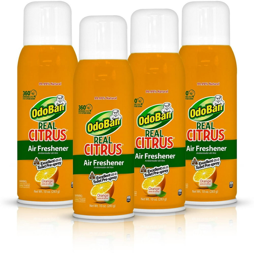 Real Citrus Air Freshener, Orange (10oz., 4pk.)