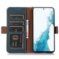 thumbnail image 2 of TJ para Samsung Galaxy A34 5G funda de teléfono con bloqueo RFID funda de teléfono con soporte tipo billetera de cuero de vaca genuino, 2 of 5