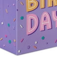 thumbnail image 6 of Hallmark Jumbo Birthday Gift Bag (Purple Confetti), 6 of 6