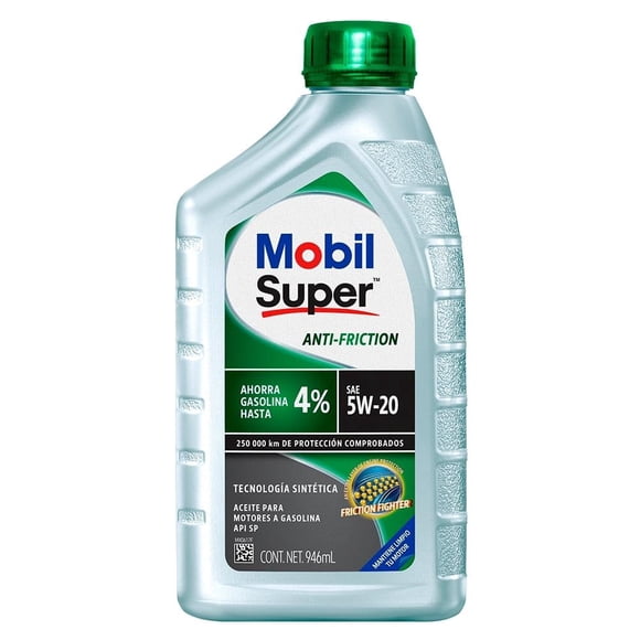 Aceite para Automóvil Mobil Super 5W-20 de 946 ml