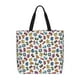 thumbnail image 1 of Balery Colorful Numbers Bolsa de Mano para Mujeres con Cremallera, Bolsa de Gimnasio con Compartimentos, Bolsa para Laptop, Bolsa para Trabajo, 1 of 7
