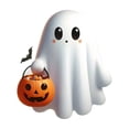 thumbnail image 1 of Halloween Pumpkin Toilet Sticker Self Bathroom Home Decoration Wall Sticker Indoor Home Self Paper, 1 of 8