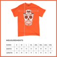 thumbnail image 7 of Cleveland Sugar Skull T-shirt Game Night CLE Fantasy Football Fan Men's Tee, 7 of 7