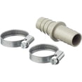 thumbnail image 1 of Conector para mangueras de desagüe (para mangueras de lavado y desagüe para lavavajillas, incluidas 2 abrazaderas, conector para manguera de desagüe) Plata Xemadio WMJ-0456, 1 of 5