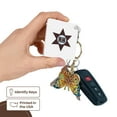thumbnail image 3 of 3dRose, Star RN Brown Blue, set of 4 Key Chains, 3 of 7