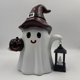 thumbnail image 1 of Adorno de linterna fantasma de Halloween, luz de noche, decoración del hogar, 1 of 2