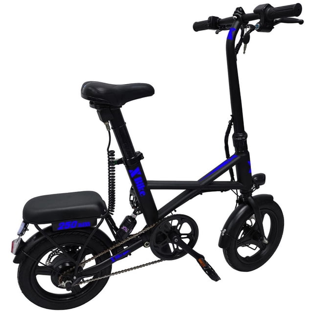 Bicicleta eléctrica Xtream Boom X Bike Mini 250 Tour Black 250W R14x2 7.8Ah 1 Vel. Marco Negro