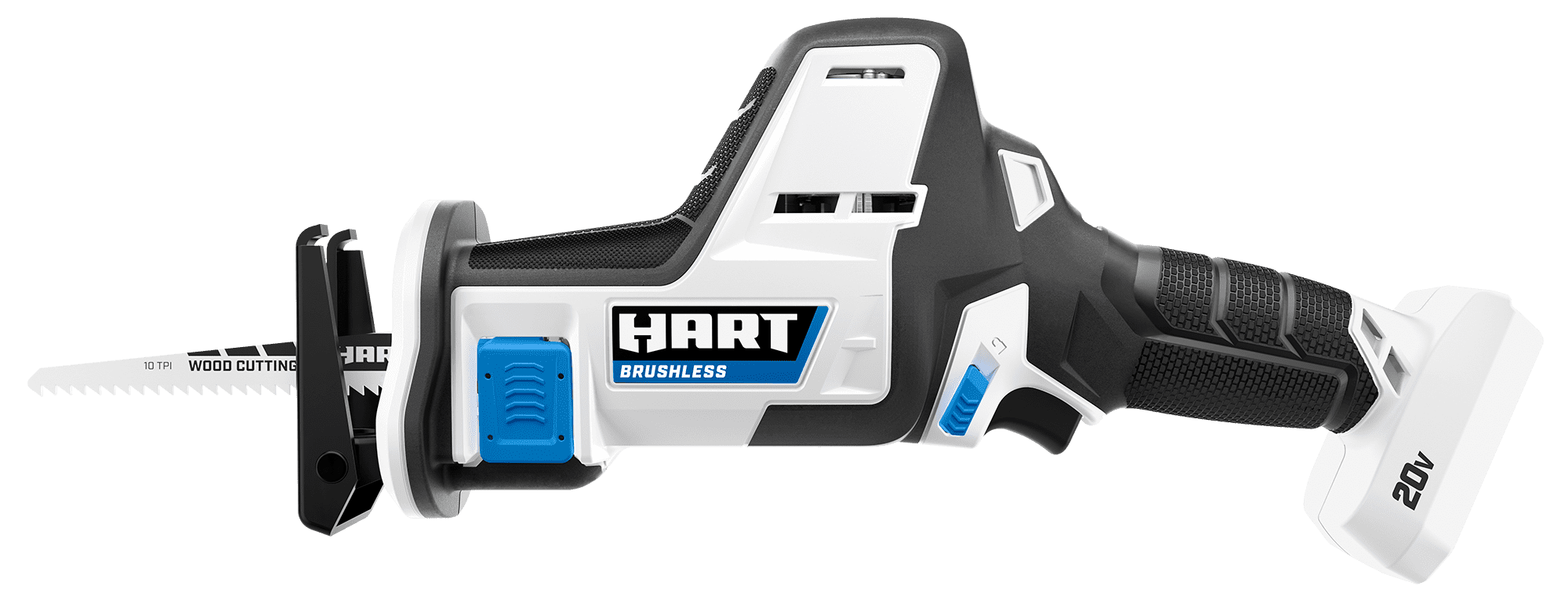 HART 20-Volt Brushless One-Handed Battery-Powered Reciprocating Saw (Battery Not Included)