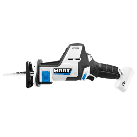 HART 20-Volt Brushless One-Handed Battery-Powered Reciprocating Saw (Battery Not Included)