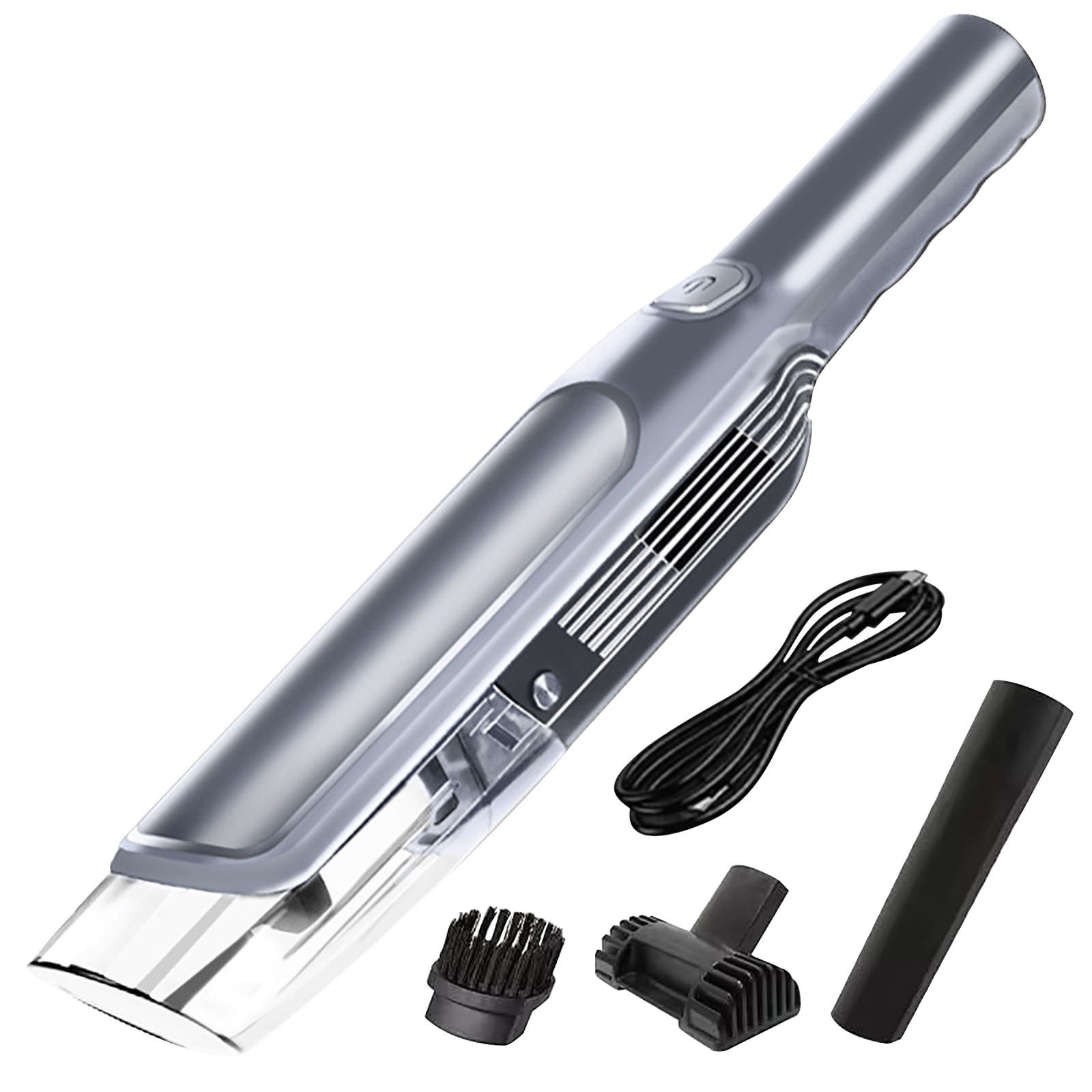 Car Vacuum Cleaner - 2.3 x 14.9in 4-in-1 Portable Handheld, 4000Pa Wet/Dry, Mini Cordless for Car Cleaning()