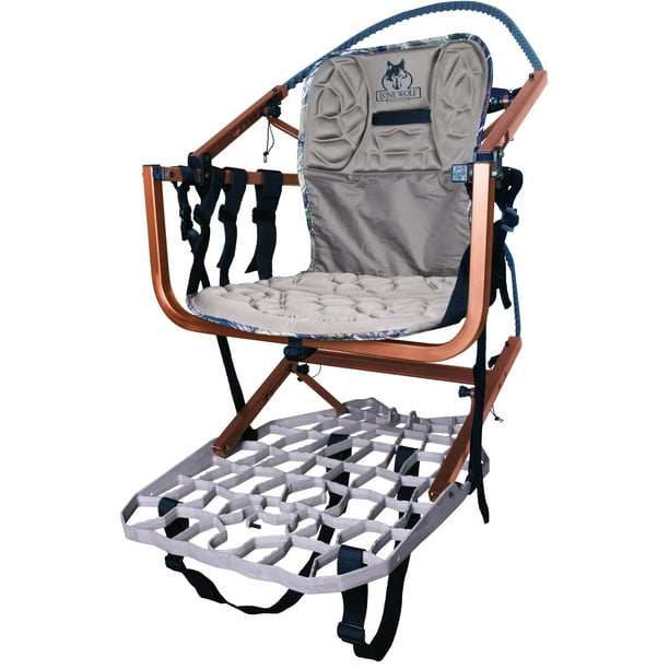 Lone Wolf Treestands Wide Sit And Climb Ii Combo Molded Seat Quiet Mobile Hunting Outdoor Walmart Com Walmart Com