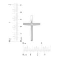 thumbnail image 3 of Men's Stainless Steel Cross Pendant Necklace Chain, 3 of 5