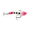 GLOW PINK SQRL, variant on Rapala Slab Rap 06 Glow Slimy Lime