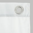 thumbnail image 5 of No. 918 Emily Voile Sheer Grommet Curtain Panel, 59"x95", White, 5 of 7