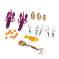 thumbnail image 4 of Multi Fishing Lure Set, Durable Artificial 52Pcs/set Fishing Gear Lures Kit Set  For Sea Water For Sweet Water, 4 of 8